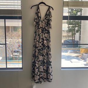 Topshop floral maxi dress
